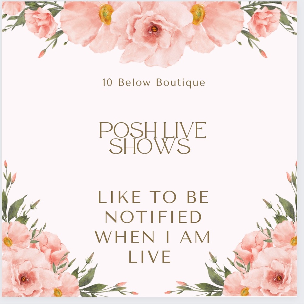 LIKE TO BE NOTIFIED WHEN I AM LIVE💗🥳